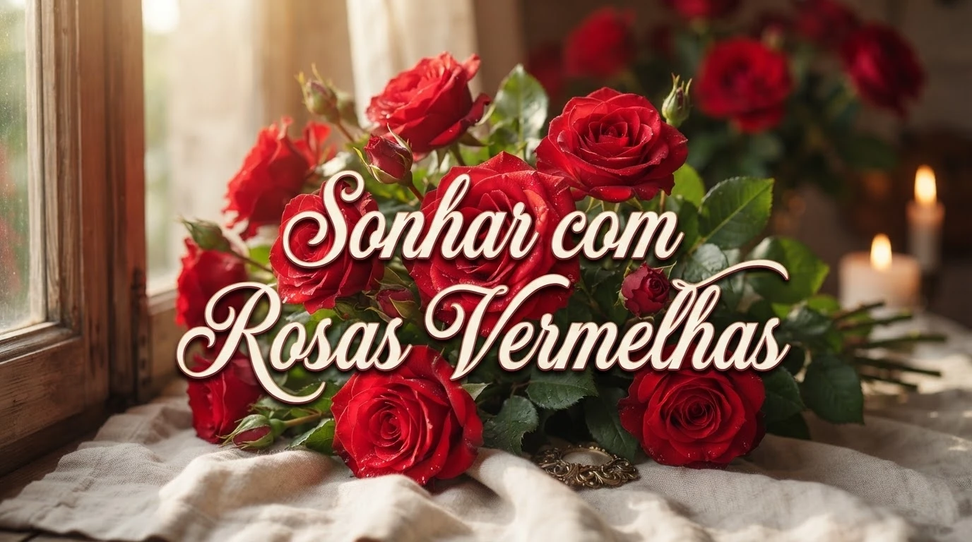Buquê de rosas vermelhas em close, simbolizando amor, paixão e sentimentos intensos